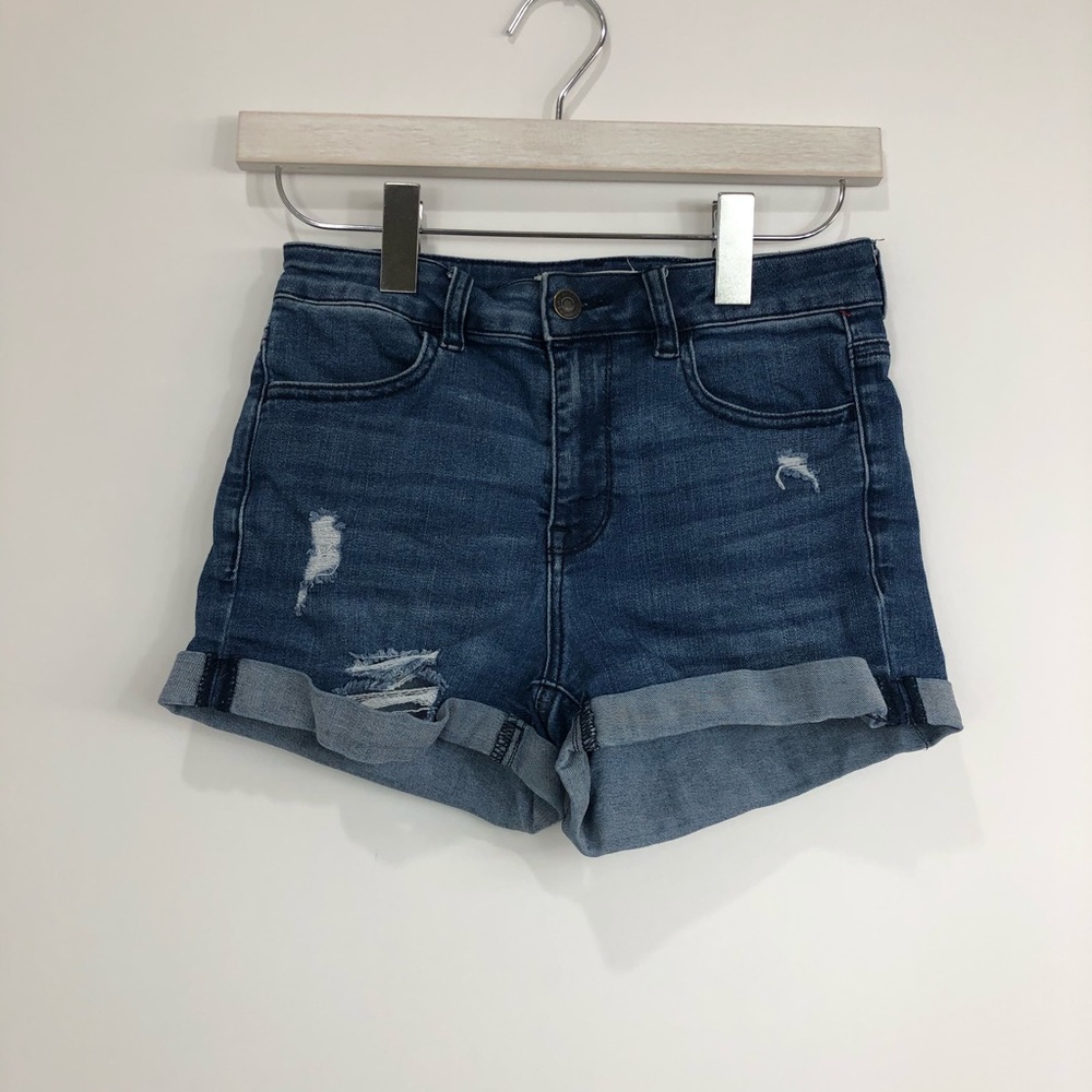 Pacsun High Rise Super Stretch Shortie